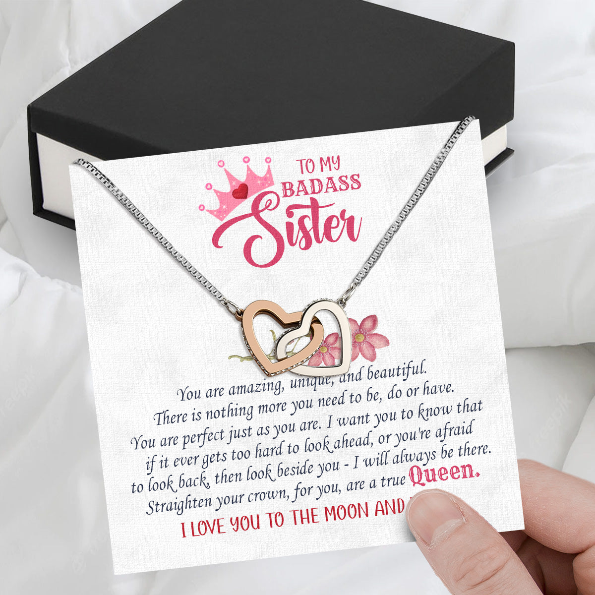 Sister Necklace: Because Some Love Needs No Words