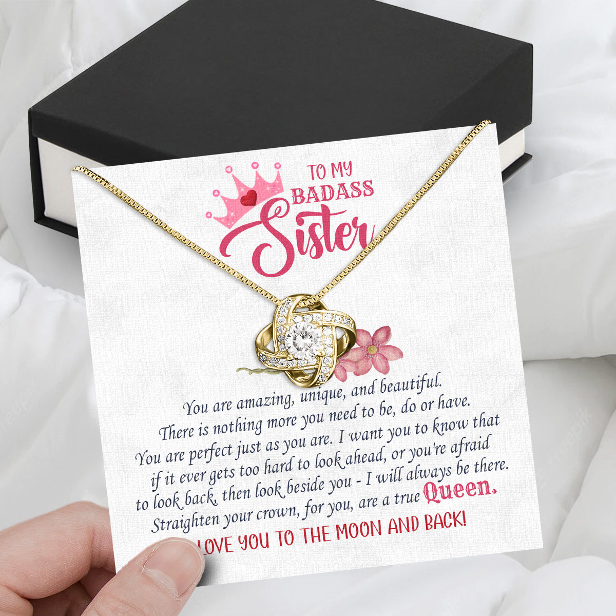 Sister Necklace: Because Some Love Needs No Words