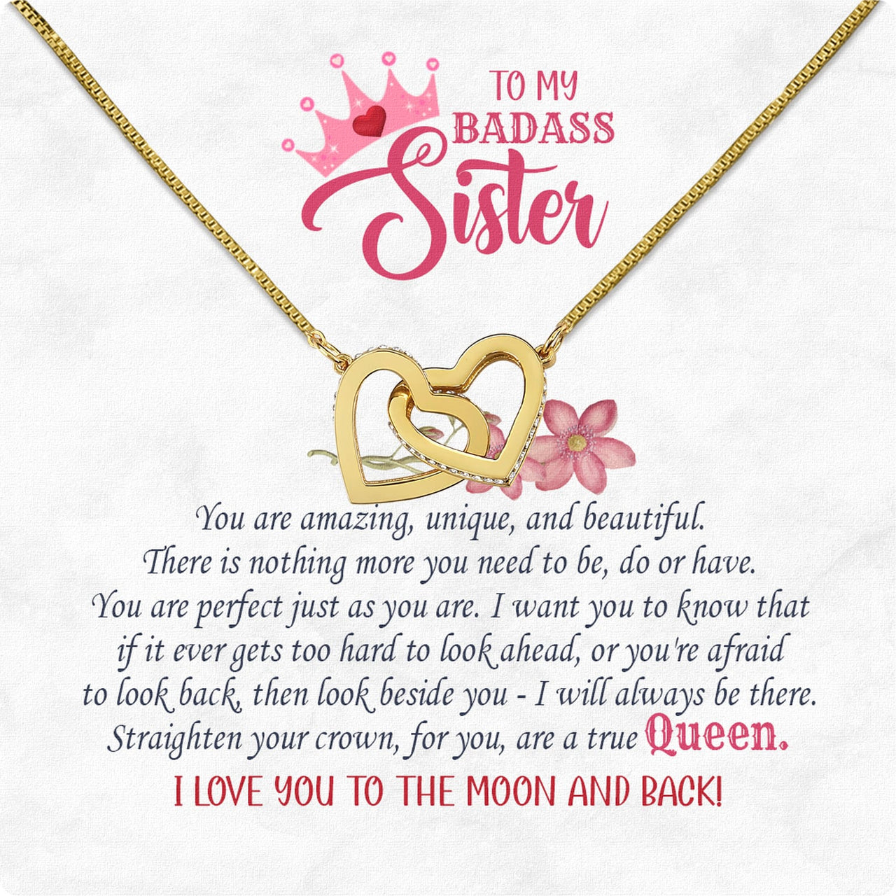 Sister Necklace: Because Some Love Needs No Words