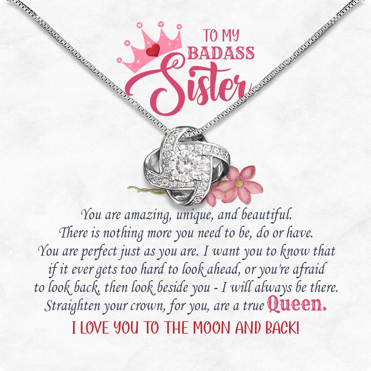 Sister Necklace: Because Some Love Needs No Words