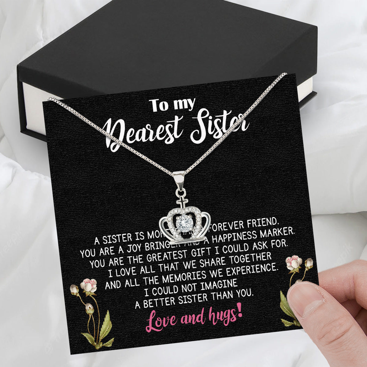 Sister Necklace: Because Some Love Needs No Words