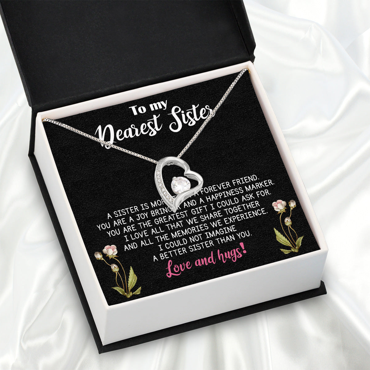 Sister Necklace: Because Some Love Needs No Words