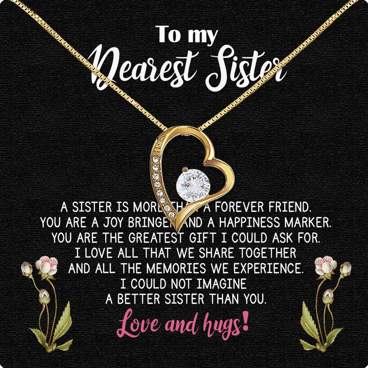 Sister Necklace: Because Some Love Needs No Words