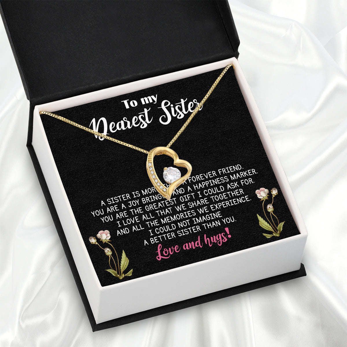 Sister Necklace: Because Some Love Needs No Words