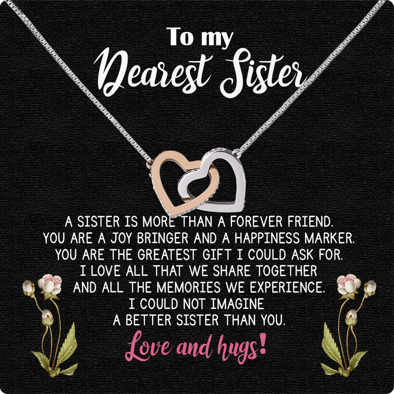 Sister Necklace: Because Some Love Needs No Words