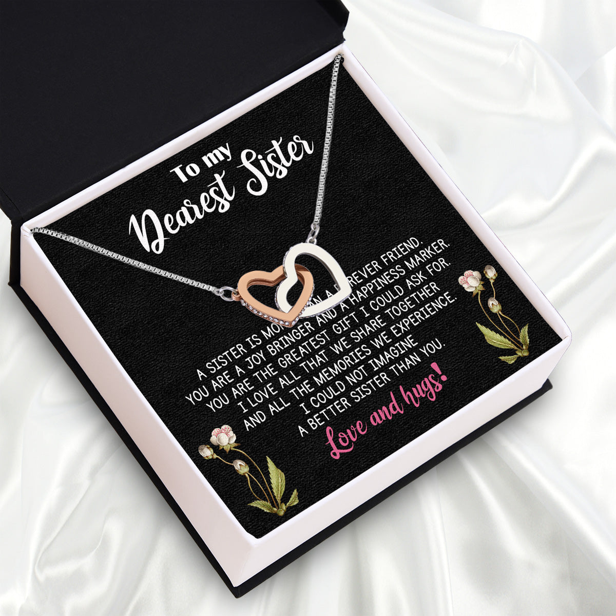 Sister Necklace: Because Some Love Needs No Words