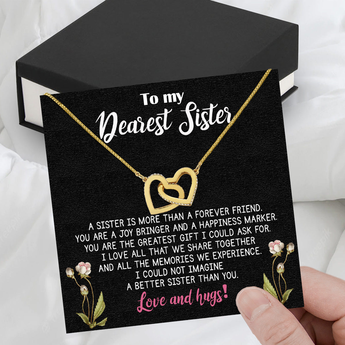 Sister Necklace: Because Some Love Needs No Words