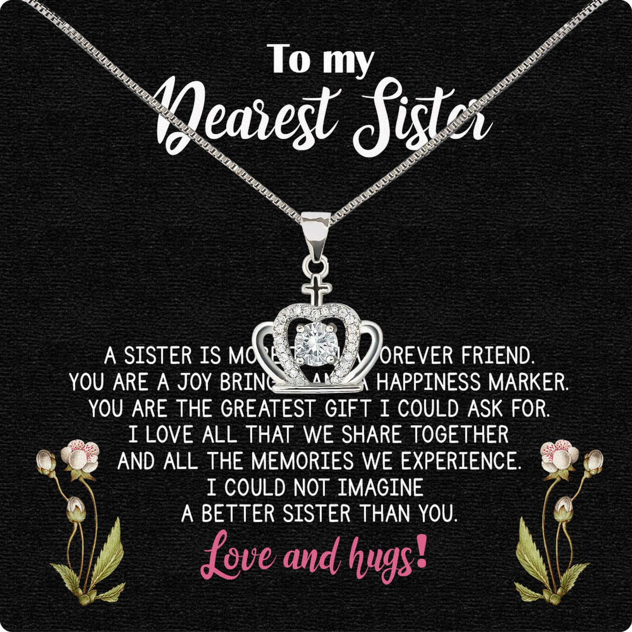 Sister Necklace: Because Some Love Needs No Words