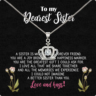 Sister Necklace: Because Some Love Needs No Words