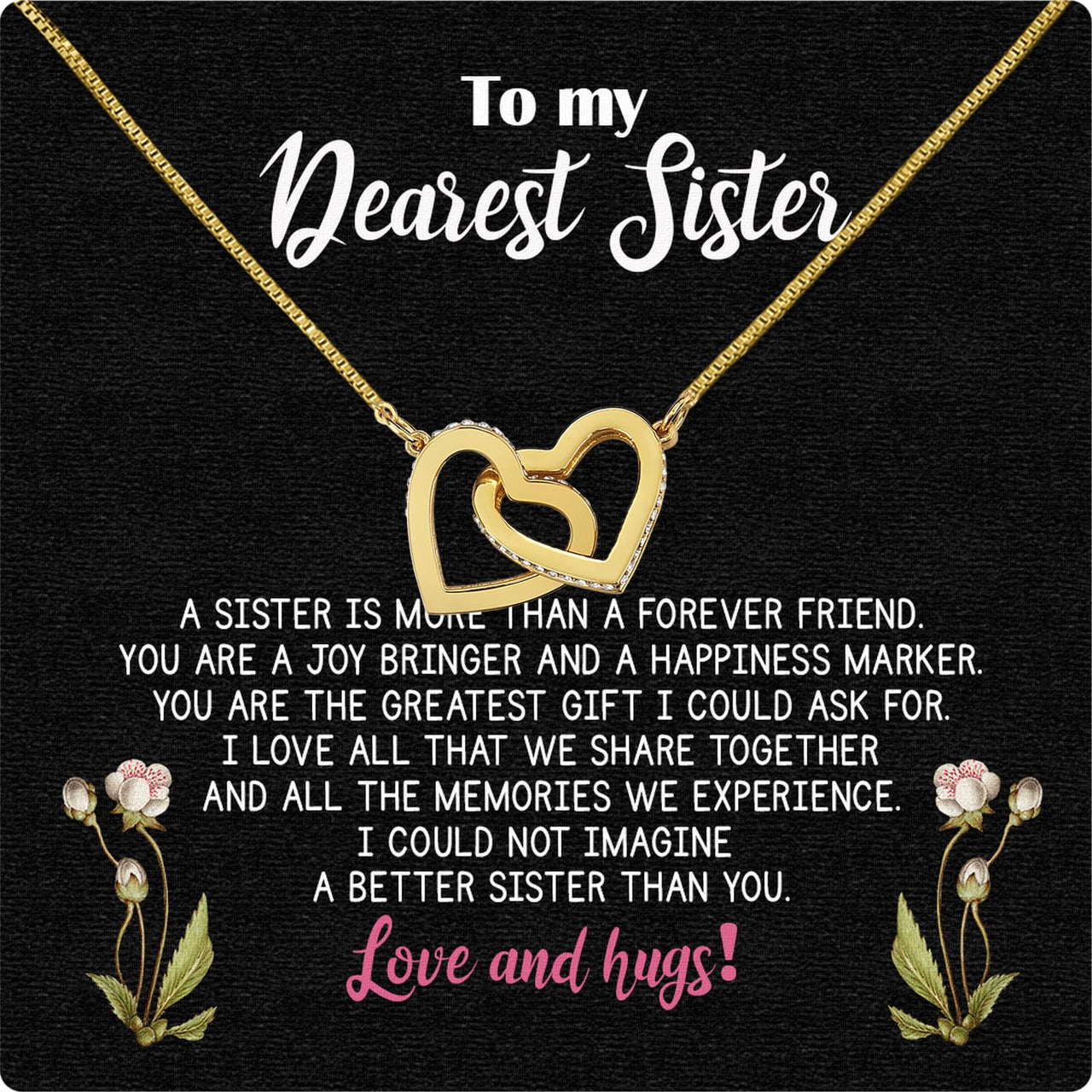 Sister Necklace: Because Some Love Needs No Words