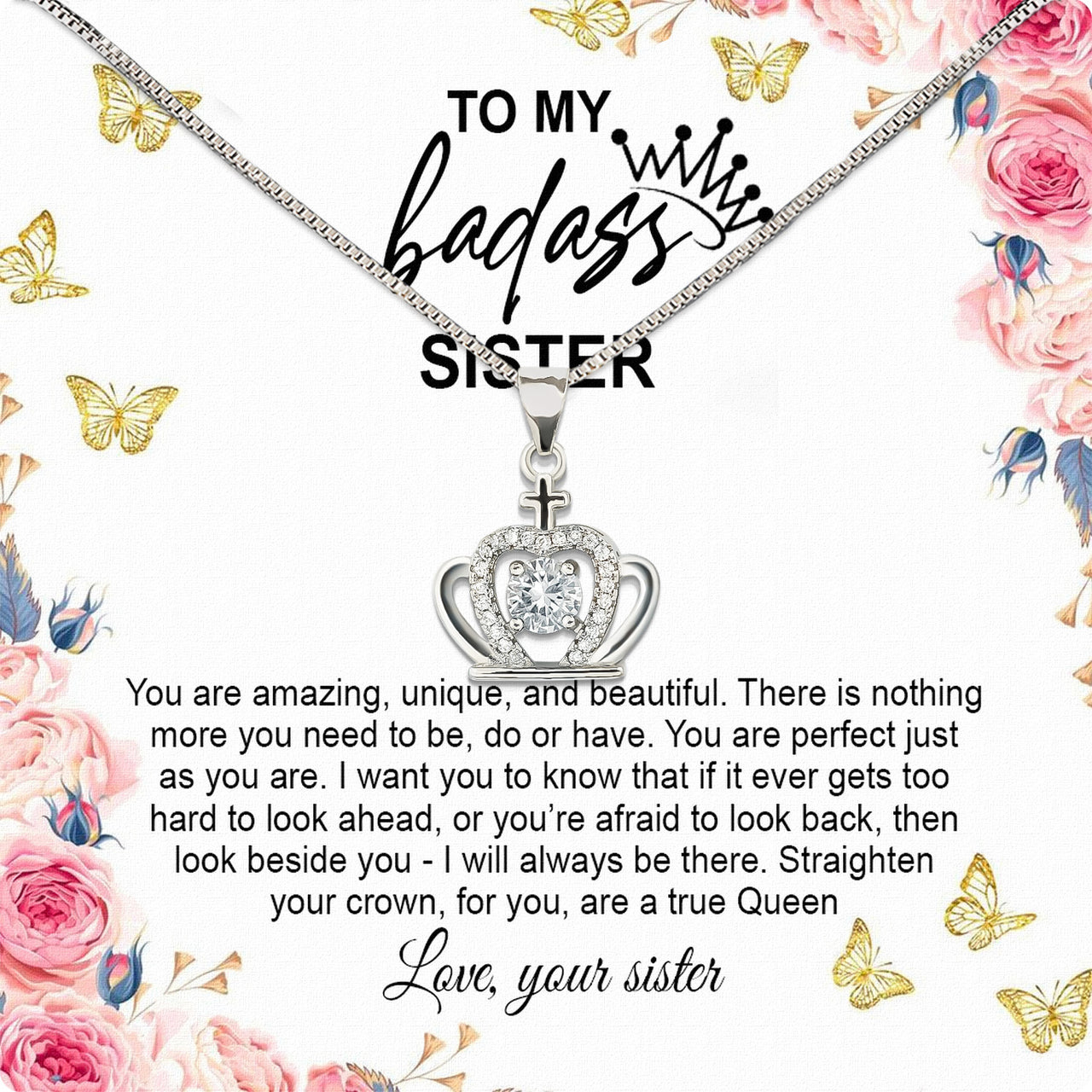 Sister Necklace: Because Some Love Needs No Words