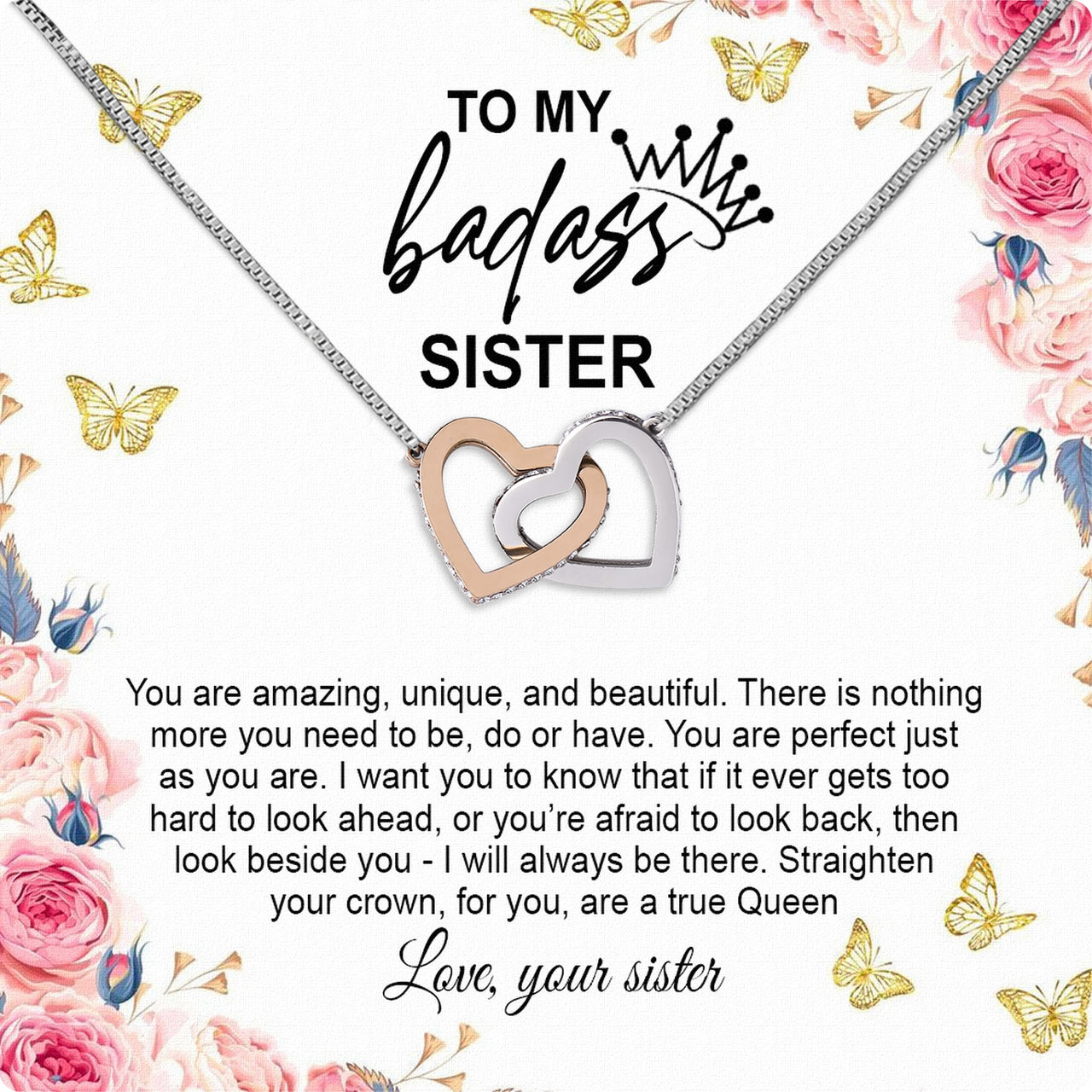 Sister Necklace: Because Some Love Needs No Words