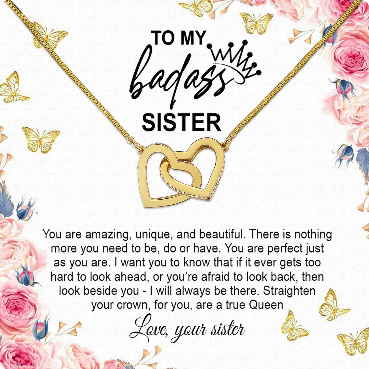 Sister Necklace: Because Some Love Needs No Words