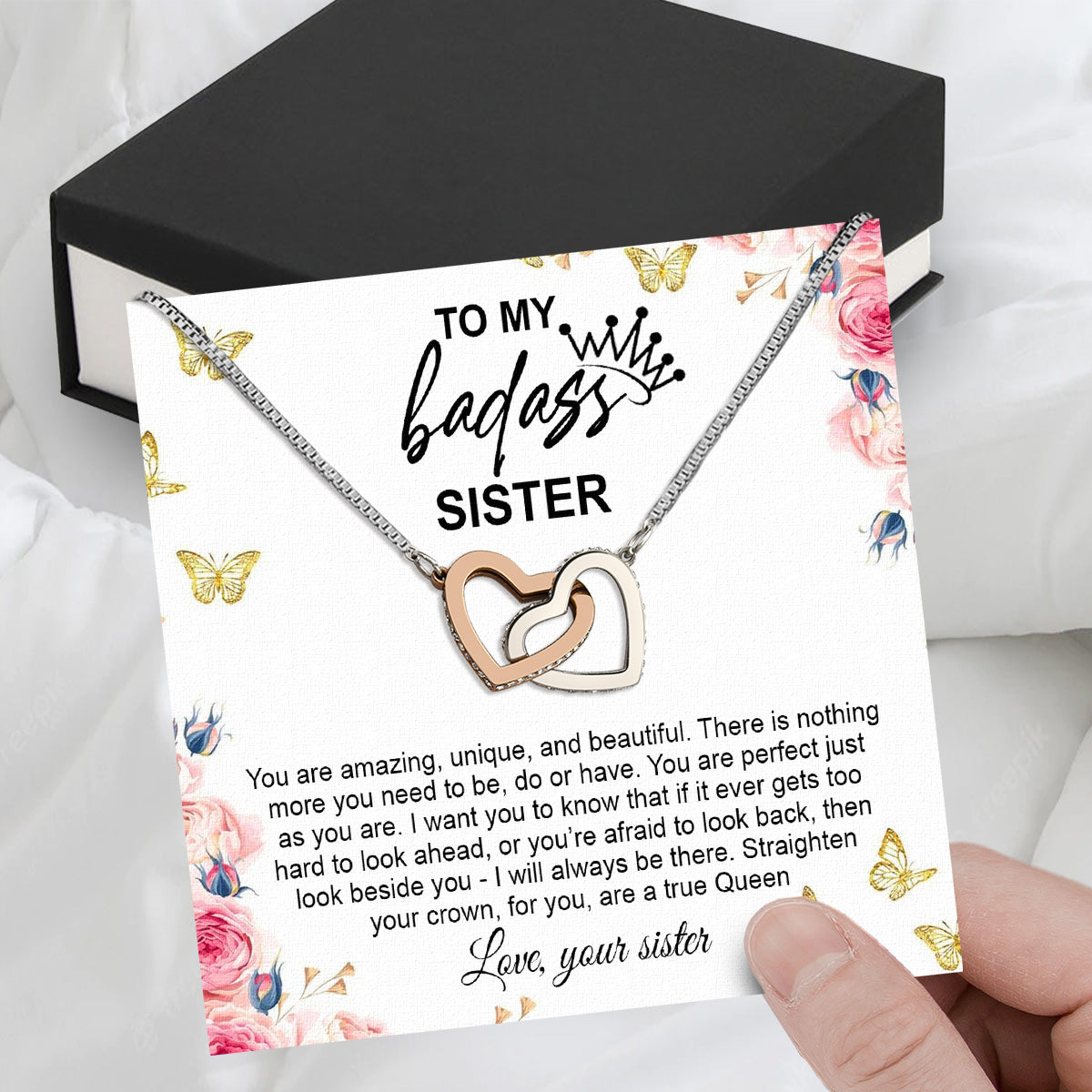 Sister Necklace: Because Some Love Needs No Words