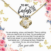 Sister Necklace: Because Some Love Needs No Words
