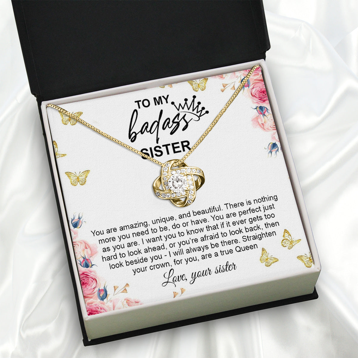 Sister Necklace: Because Some Love Needs No Words