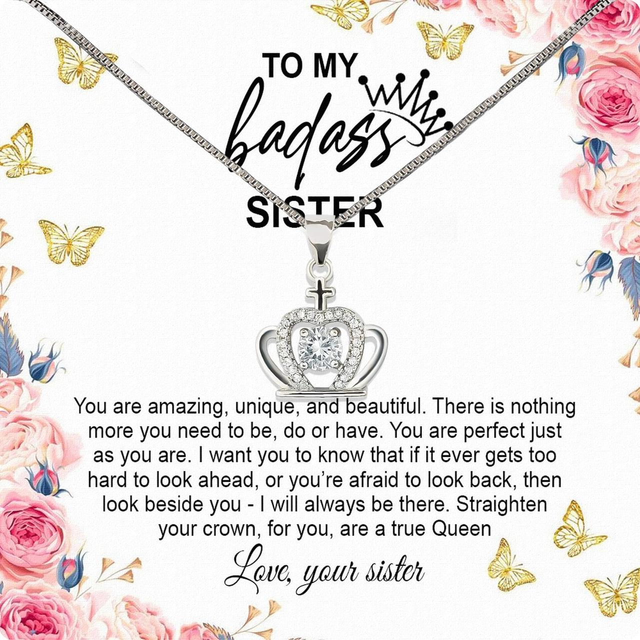 Sister Necklace: Because Some Love Needs No Words