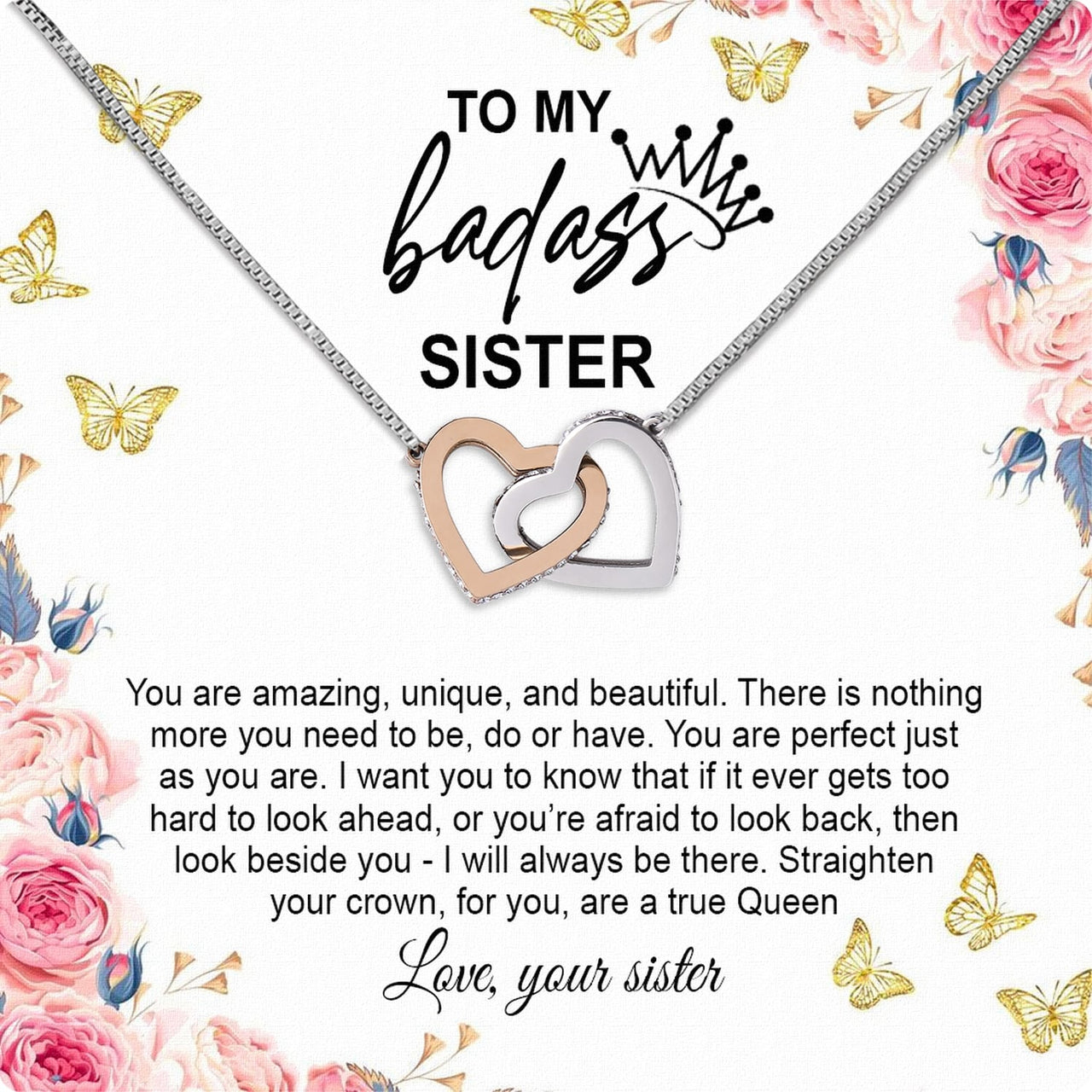 Sister Necklace: Because Some Love Needs No Words