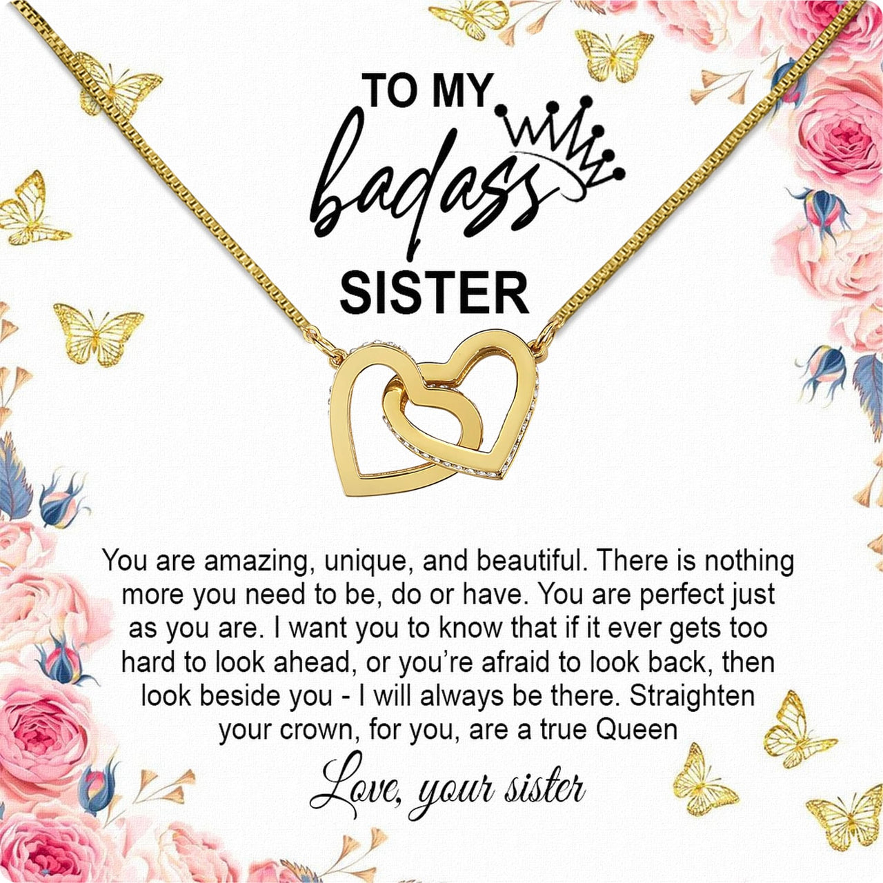 Sister Necklace: Because Some Love Needs No Words