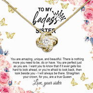 Sister Necklace: Because Some Love Needs No Words