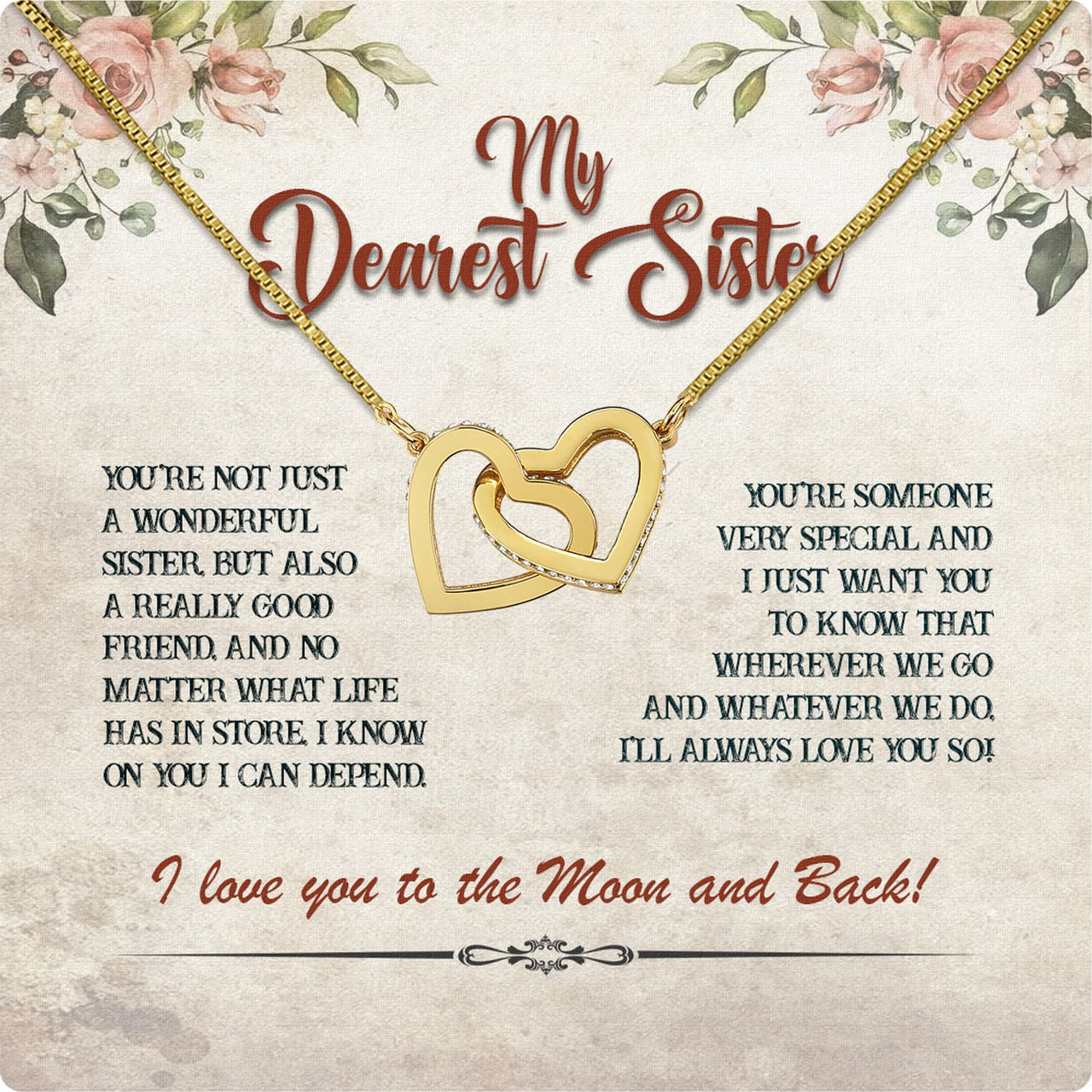 Sister Necklace: Because Some Love Needs No Words