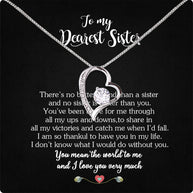 Sister Necklace: Because Some Love Needs No Words