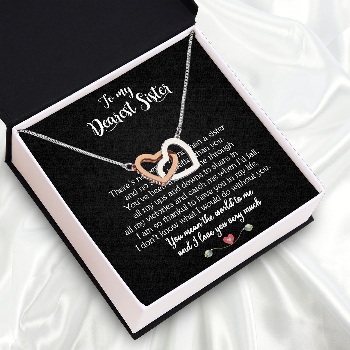 Sister Necklace: Because Some Love Needs No Words