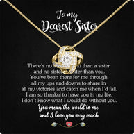 Sister Necklace: Because Some Love Needs No Words