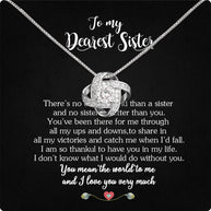 Sister Necklace: Because Some Love Needs No Words