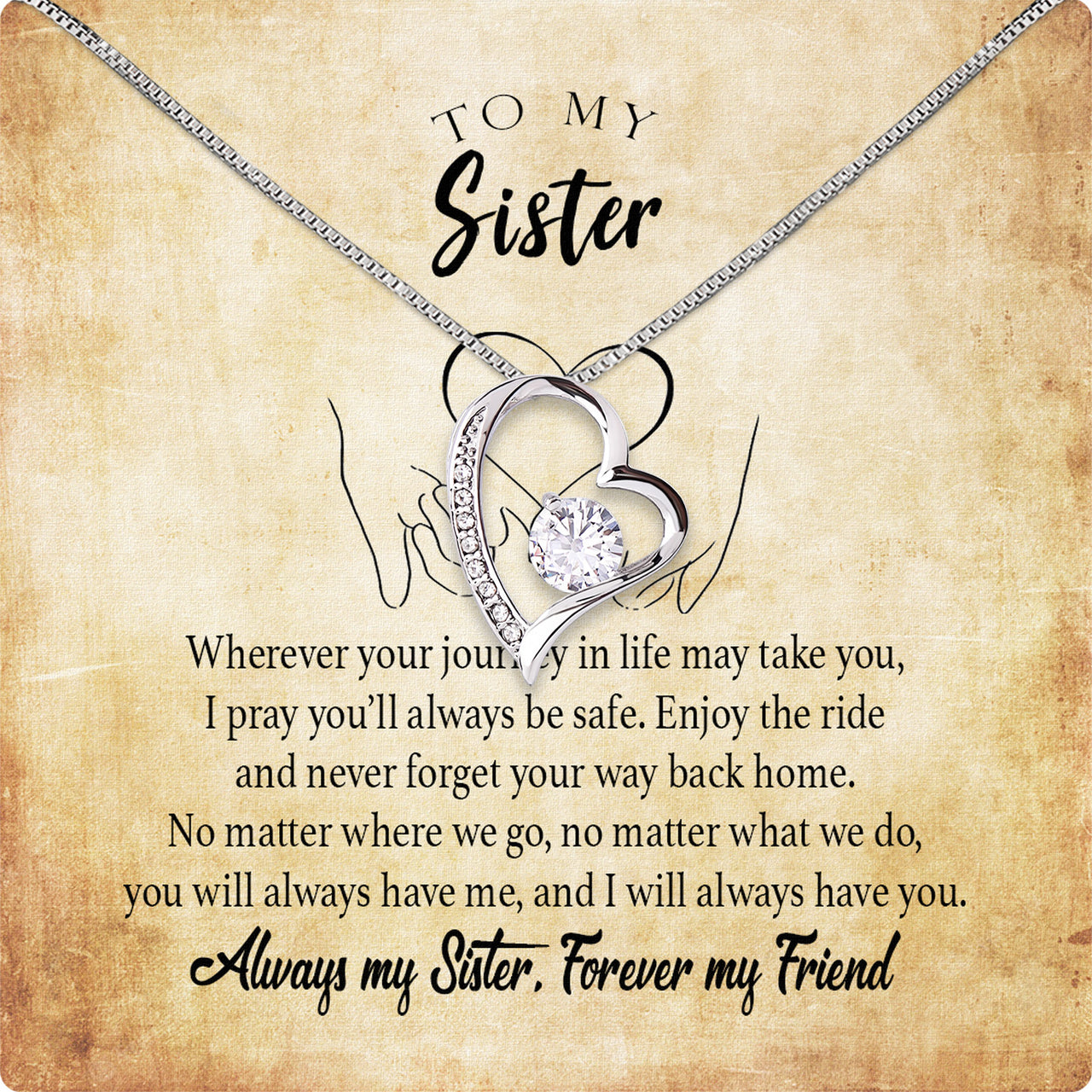 Sister Necklace: Because Some Love Needs No Words