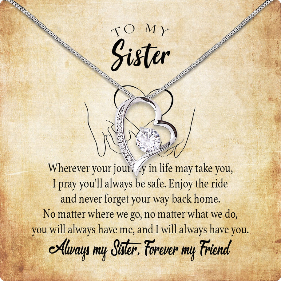 Sister Necklace: Because Some Love Needs No Words