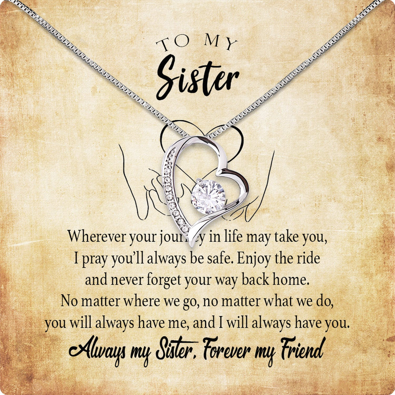 Sister Necklace: Because Some Love Needs No Words