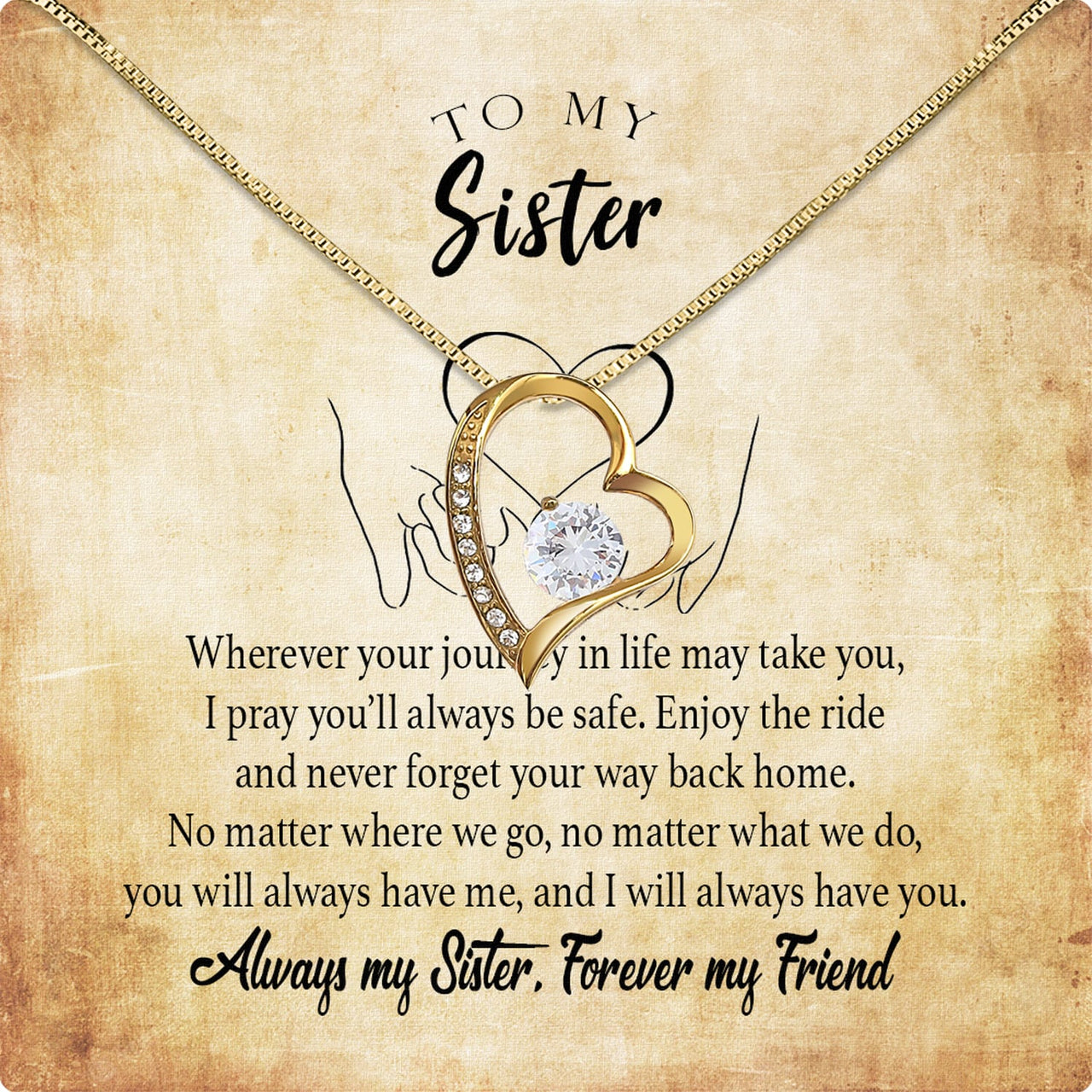 Sister Necklace: Because Some Love Needs No Words