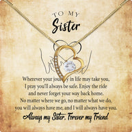 Sister Necklace: Because Some Love Needs No Words