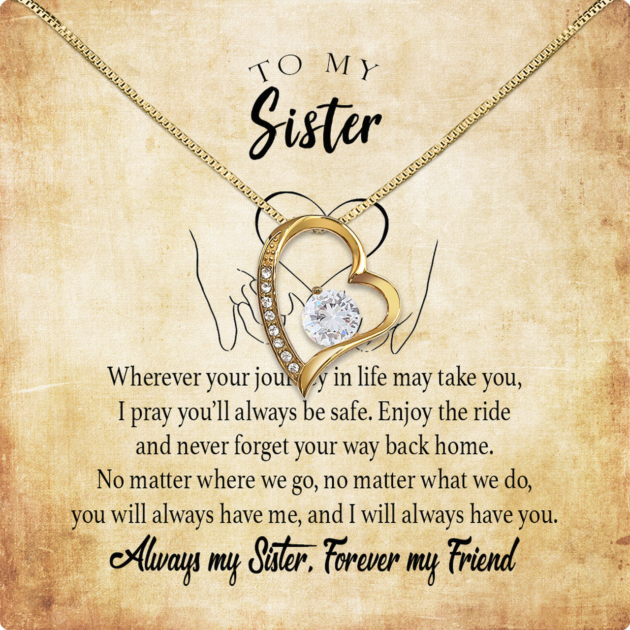 Sister Necklace: Because Some Love Needs No Words