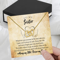 Sister Necklace: Because Some Love Needs No Words