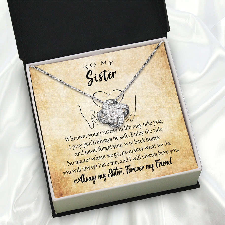 Sister Necklace: Because Some Love Needs No Words