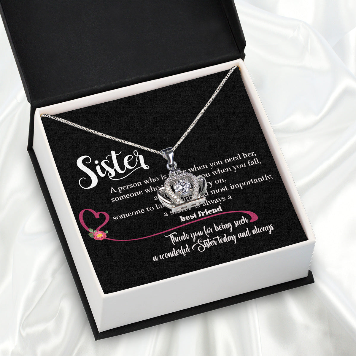 Sister Necklace: Because Some Love Needs No Words