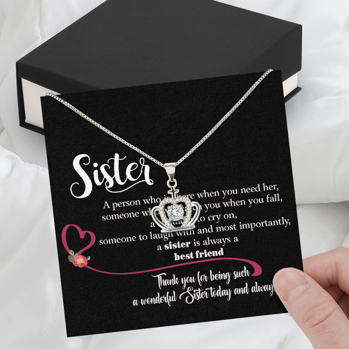 Sister Necklace: Because Some Love Needs No Words