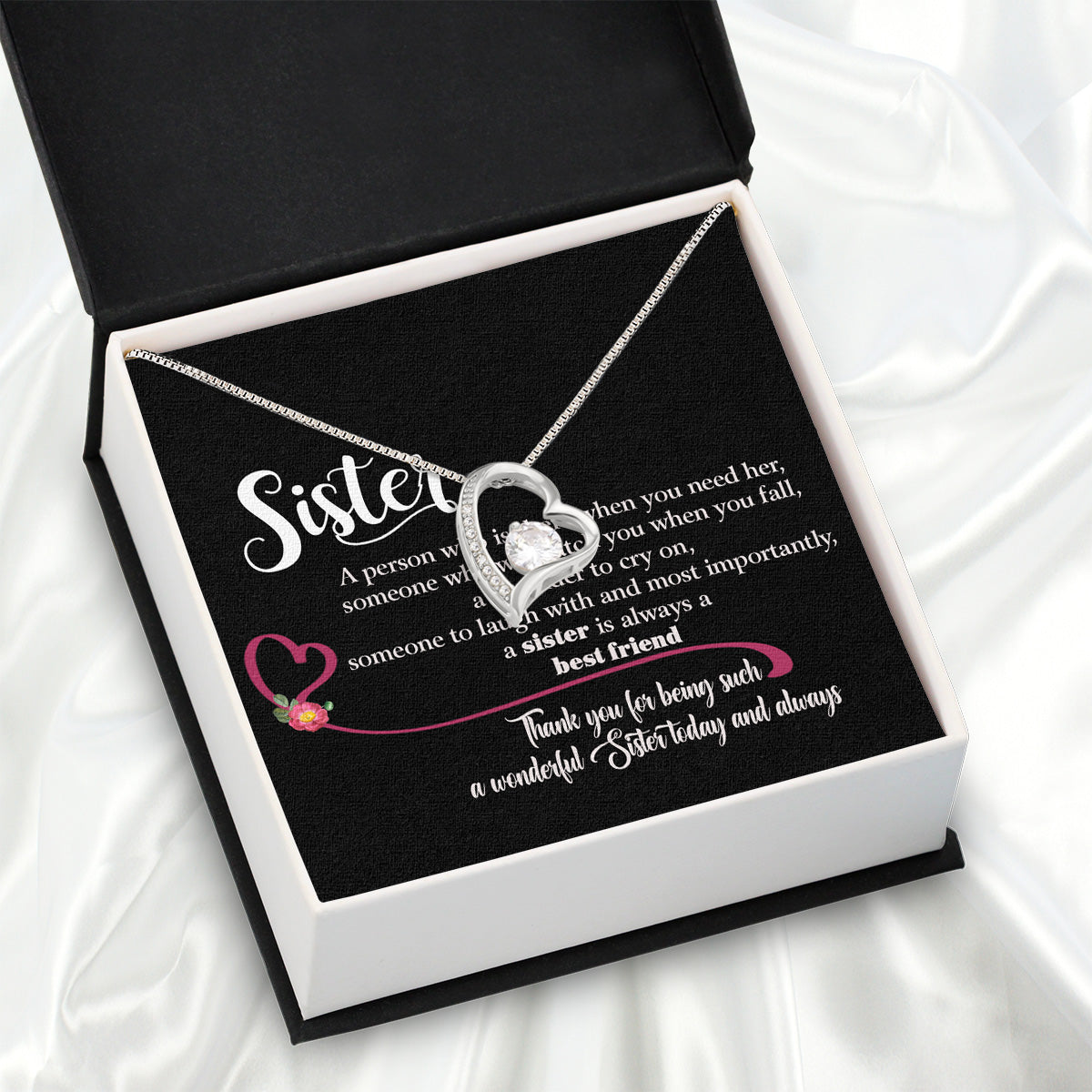 Sister Necklace: Because Some Love Needs No Words