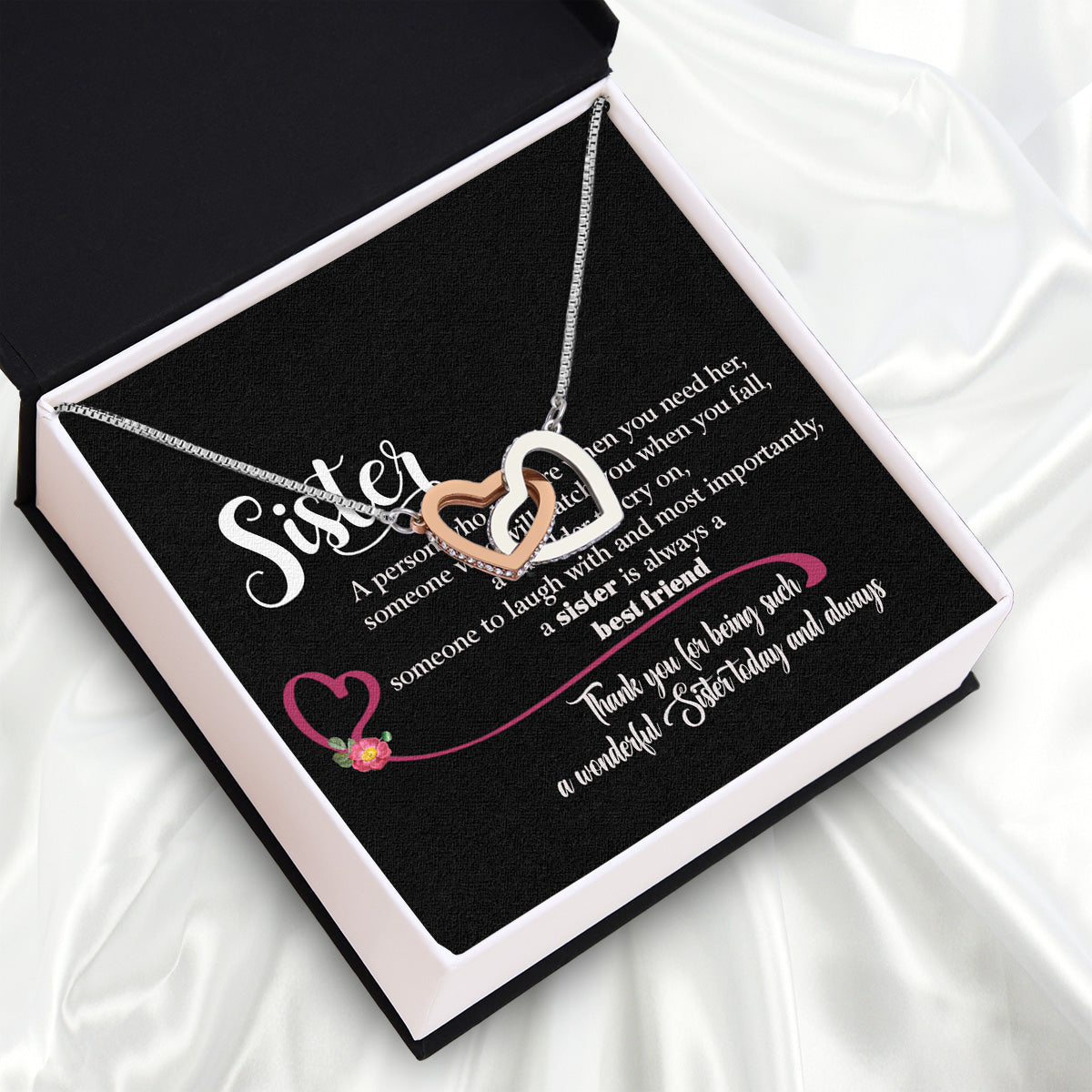 Sister Necklace: Because Some Love Needs No Words