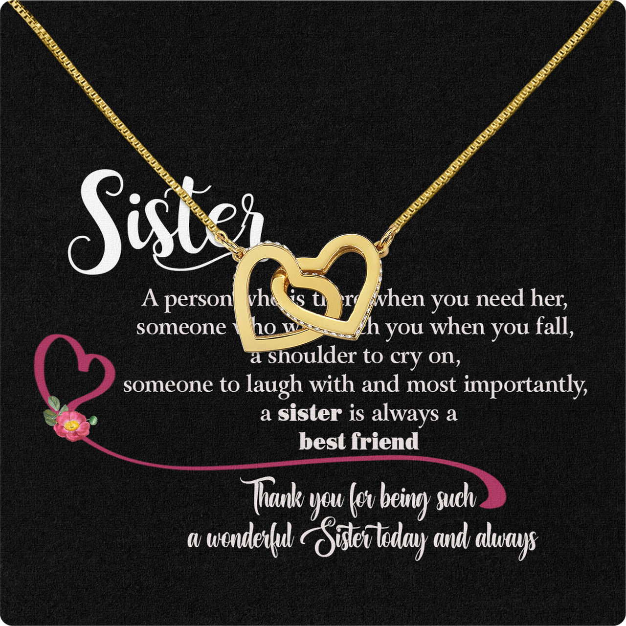 Sister Necklace: Because Some Love Needs No Words