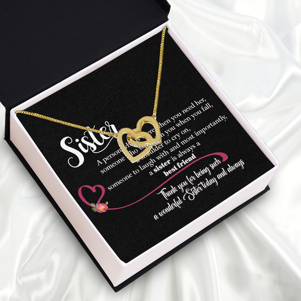 Sister Necklace: Because Some Love Needs No Words