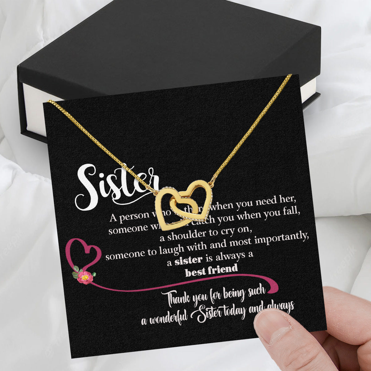 Sister Necklace: Because Some Love Needs No Words