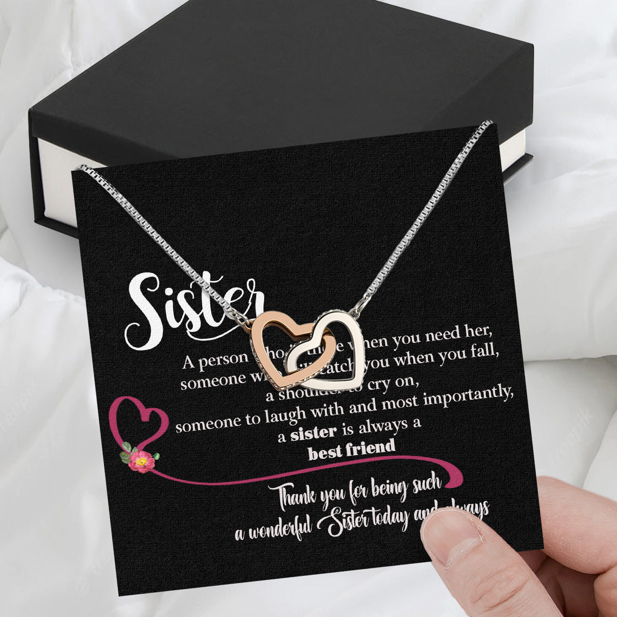 Sister Necklace: Because Some Love Needs No Words