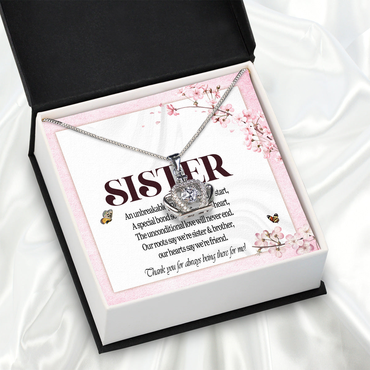 Sister Necklace: Because Some Love Needs No Words