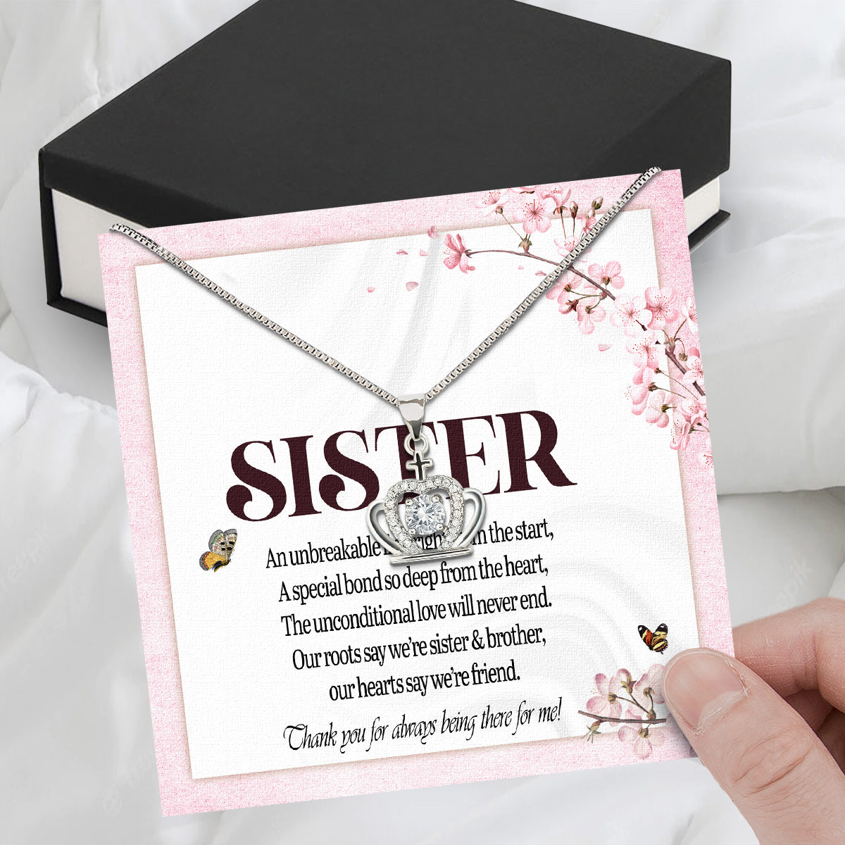 Sister Necklace: Because Some Love Needs No Words