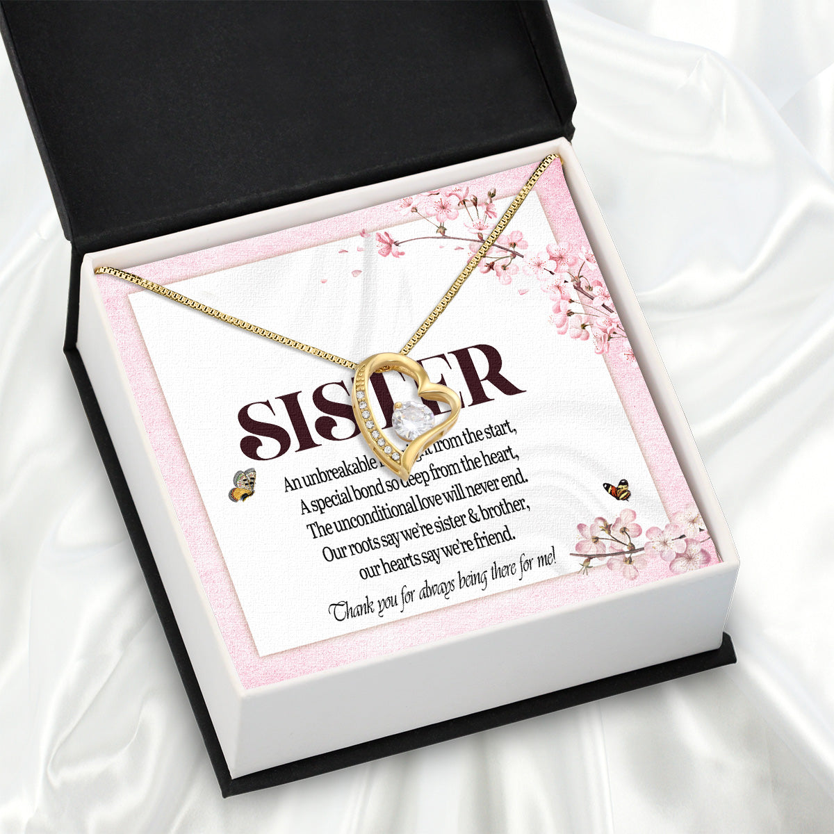 Sister Necklace: Because Some Love Needs No Words