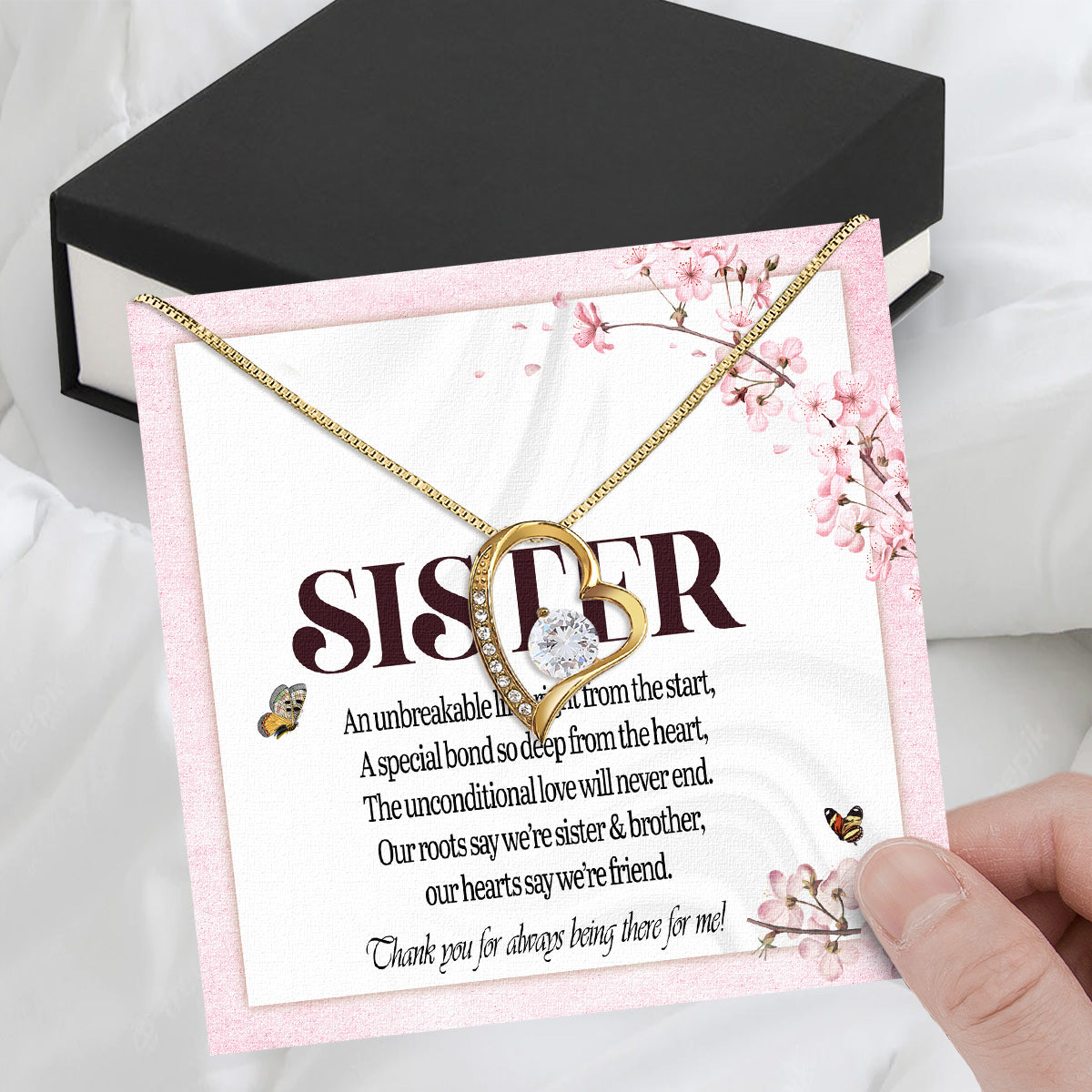 Sister Necklace: Because Some Love Needs No Words