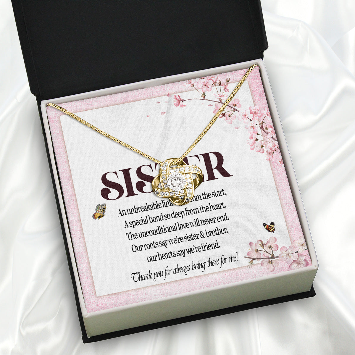 Sister Necklace: Because Some Love Needs No Words